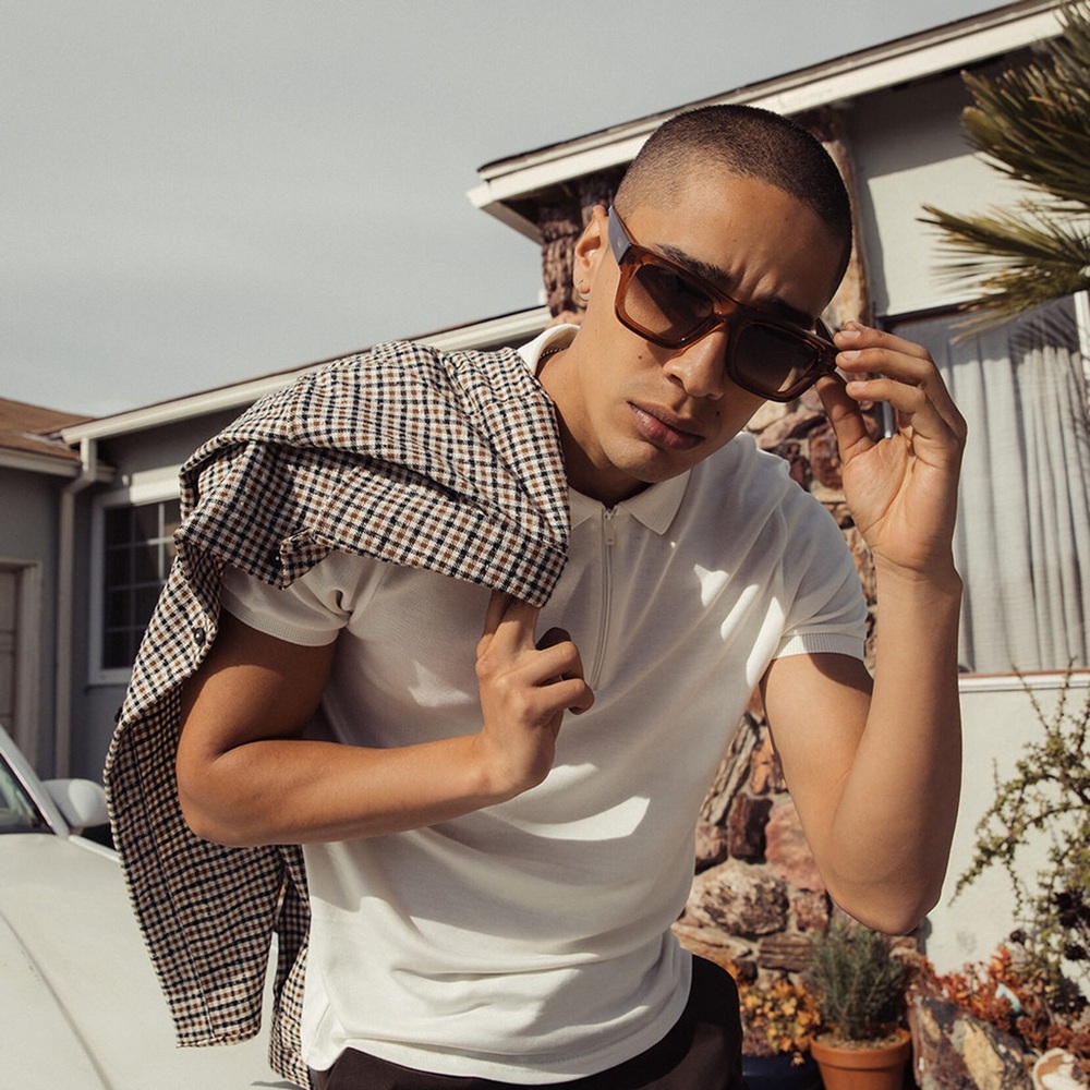 MVMT Brown Sunglasses - Picture 2 of 10